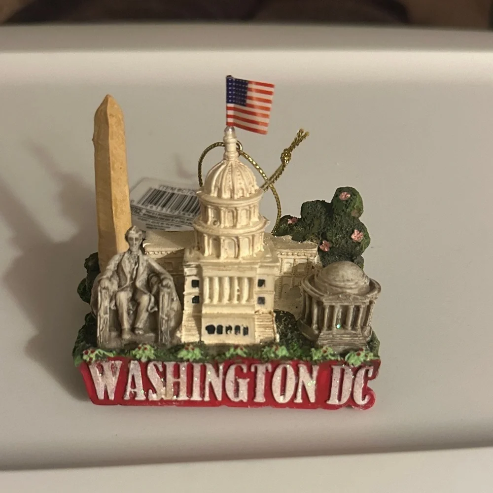 Kurt S Adler Washington DC Christmas Ornament Patriotic Souvenir